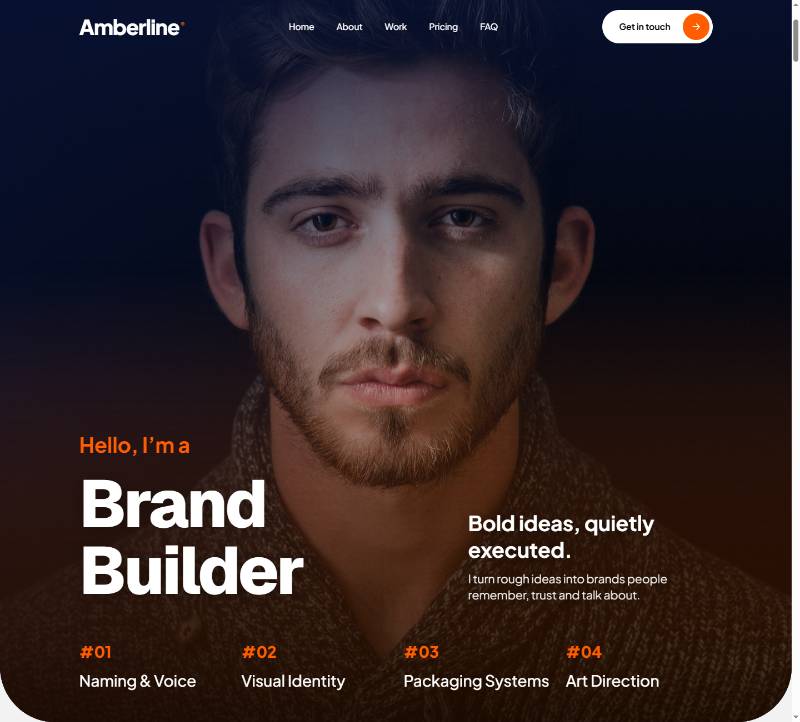 Amberline Brand Portfolio preview