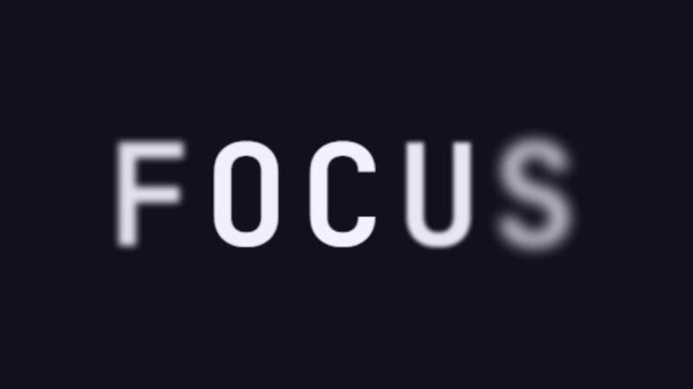 Lens-Drift - Text Blur Focus Text preview