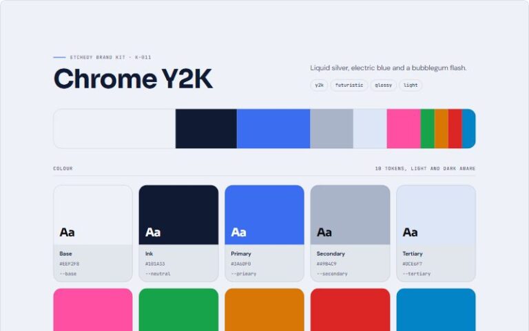Chrome Y2K preview