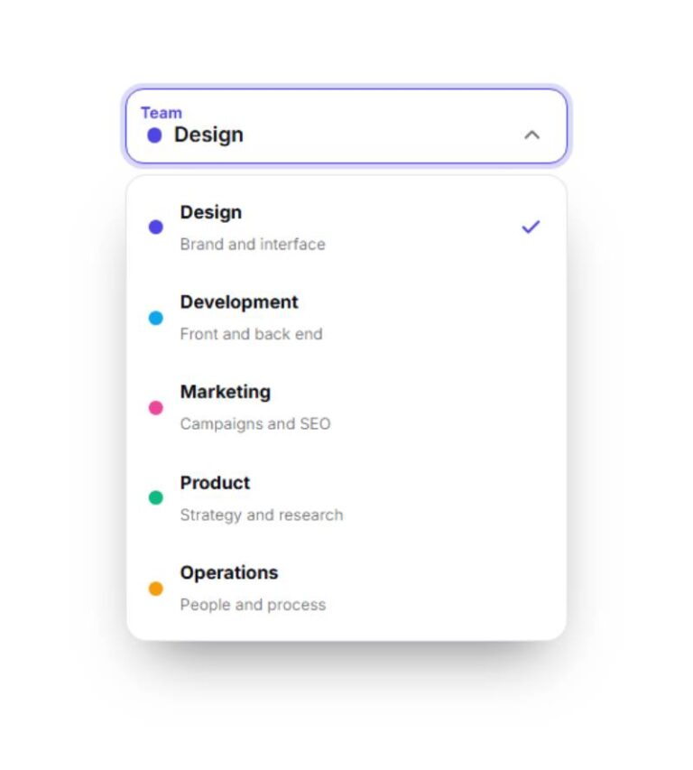 Custom Select Dropdown preview