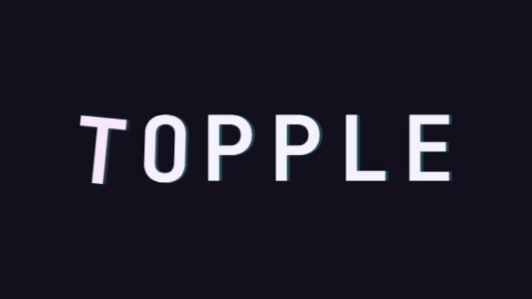 Domino - Domino Falling Letters Text preview
