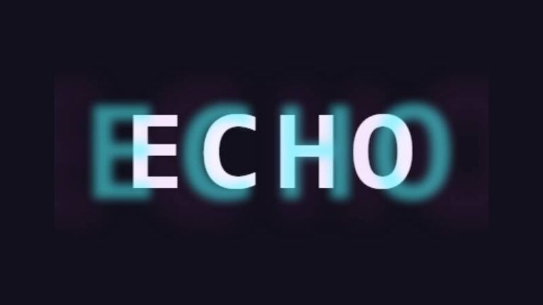 Echo-Verse - Echo Text preview