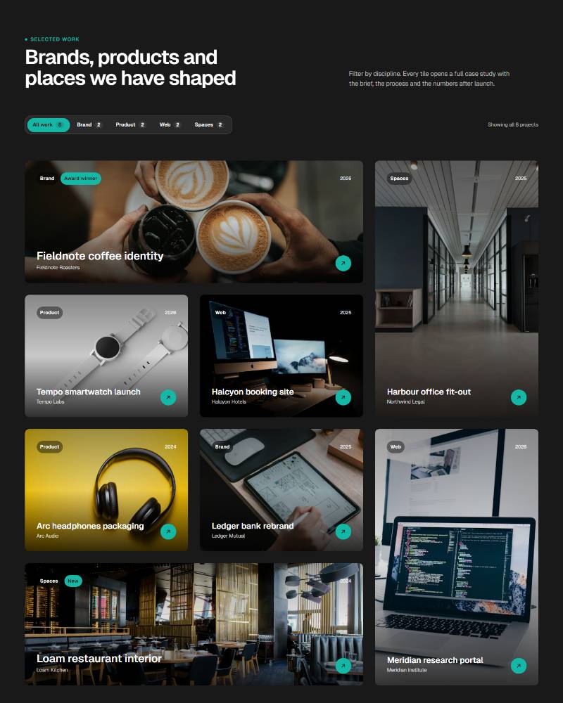 Sliding Filter Grid preview