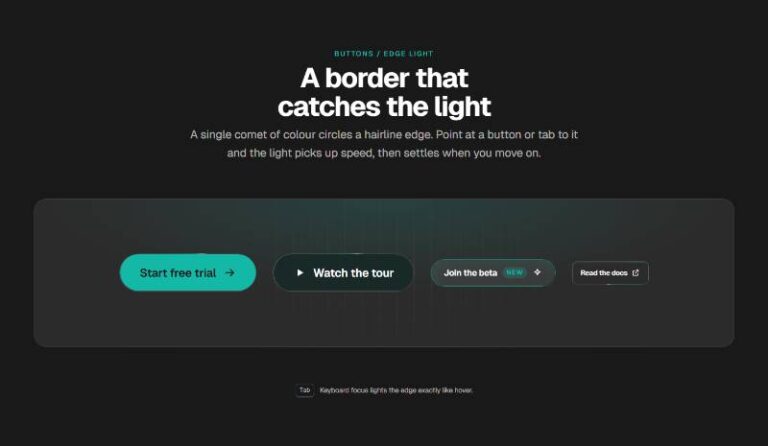 Aurora Edge Button preview