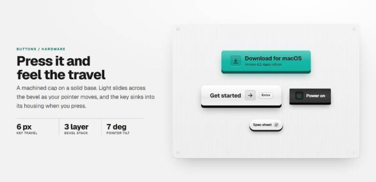 Chrome Block Button preview