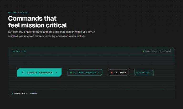 HUD Interface Button preview