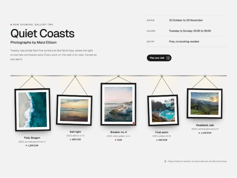 Draggable Hanging Photo preview