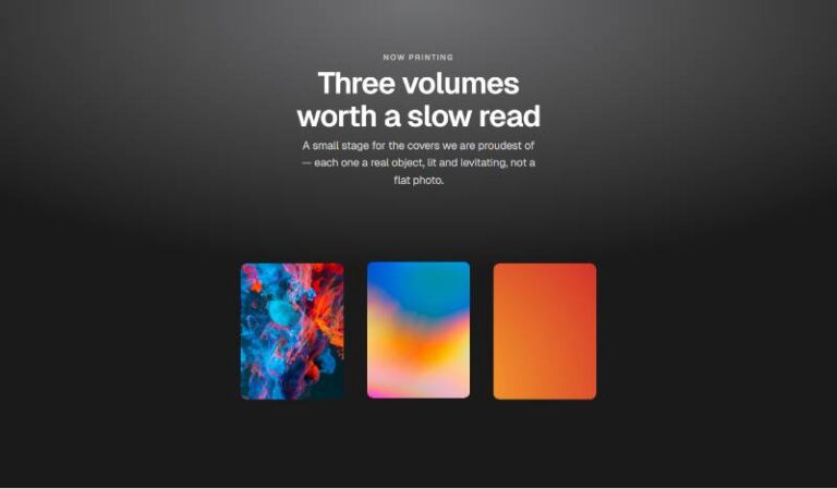 Floating Book Showcase preview