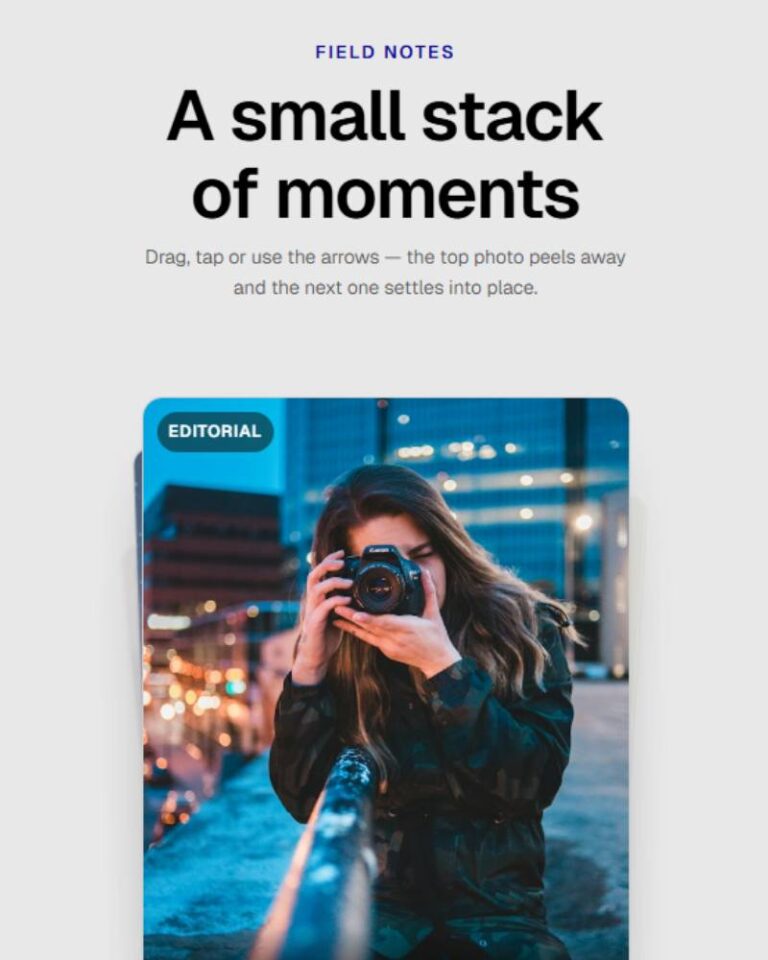 Snapshot Deck preview