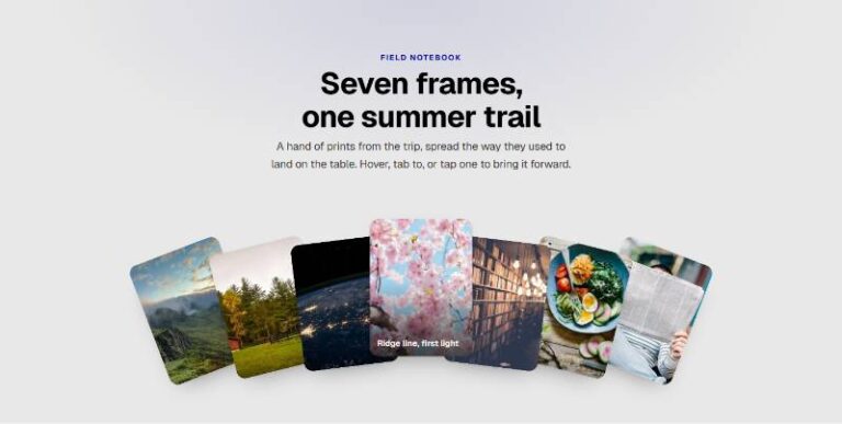 Fanned Photo Deck preview