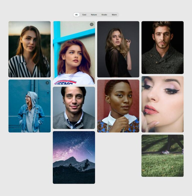 Media Masonry Grid preview