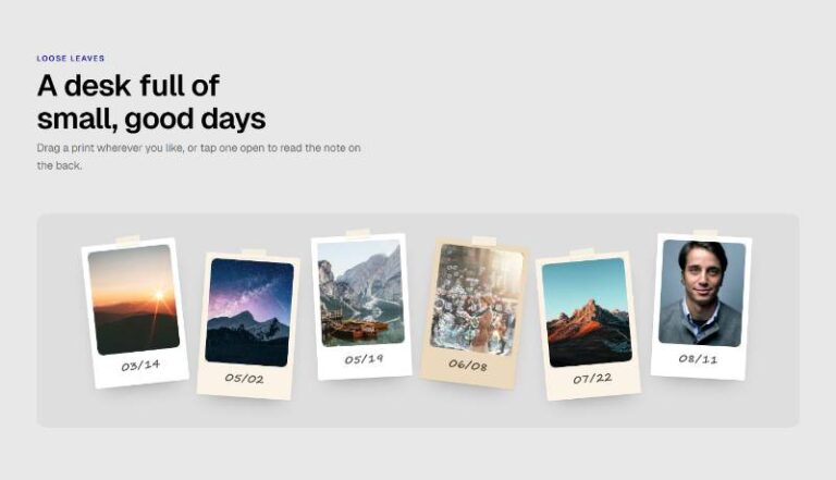 Polaroid Memory Wall preview