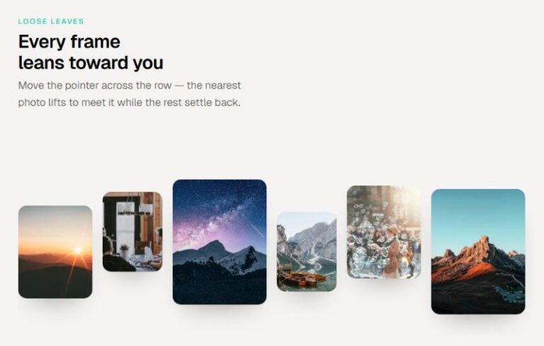 Scatter Parallax Gallery preview