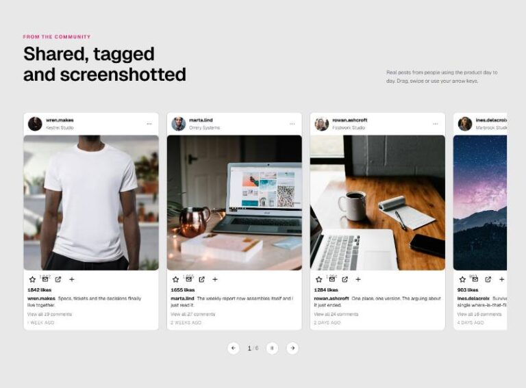 Social Proof Feed Slider preview