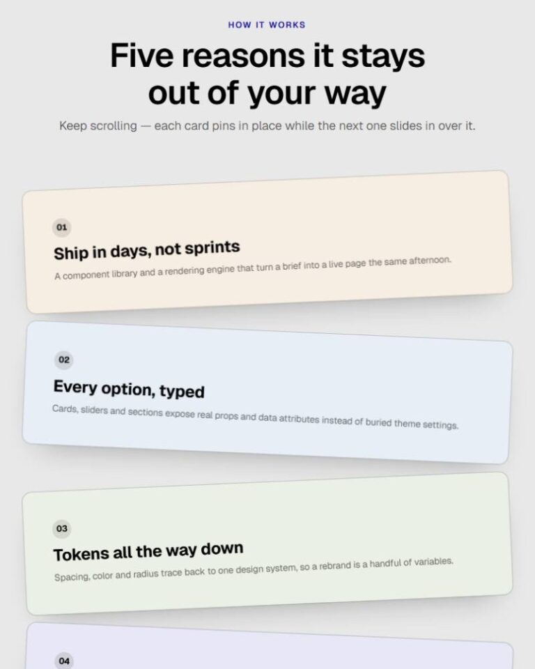 Scroll Stack Cards preview
