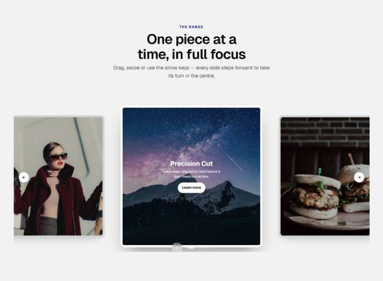 Blur Focus Carousel preview