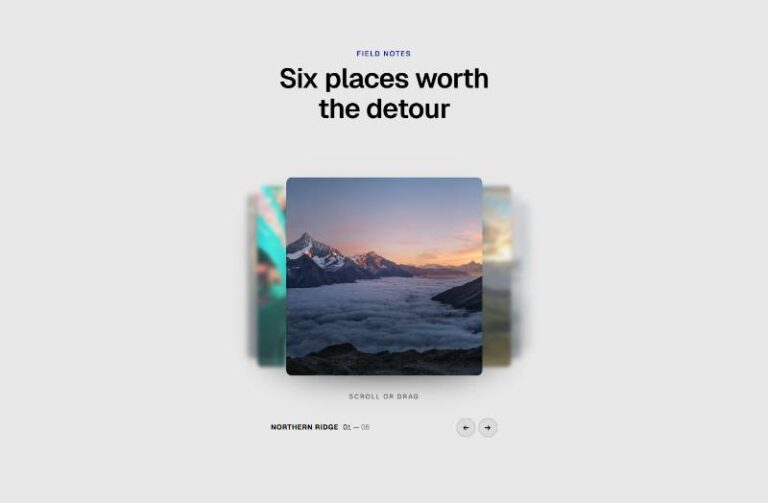 Depth Stack Carousel preview