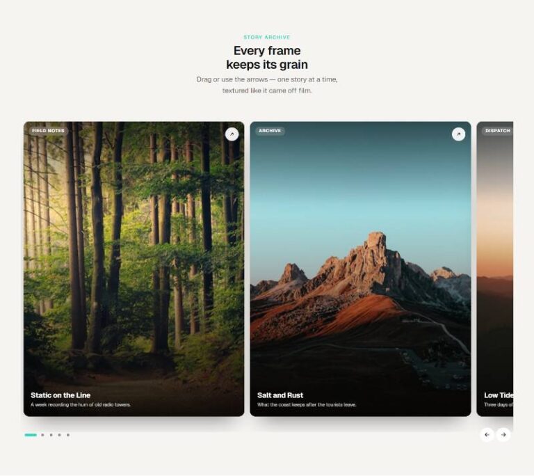 Grain Texture Carousel preview