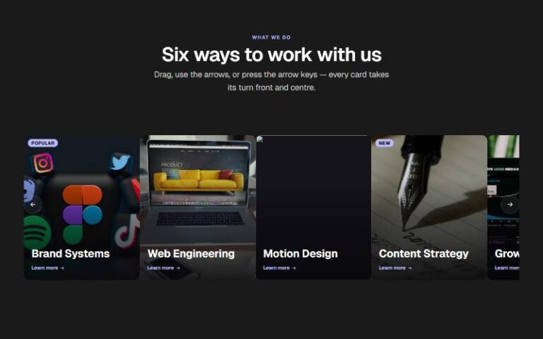 Service Coverflow Deck preview