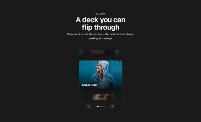 Stack Drift Carousel preview