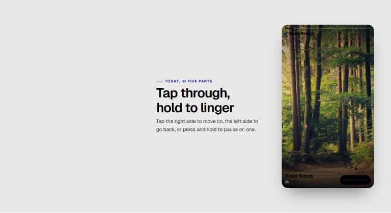 Tap-Navigate Story Viewer preview