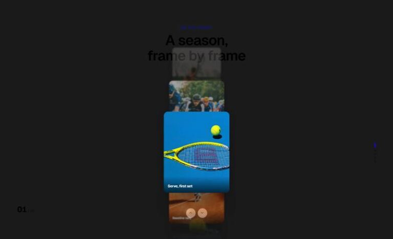 Vertical Depth Carousel preview