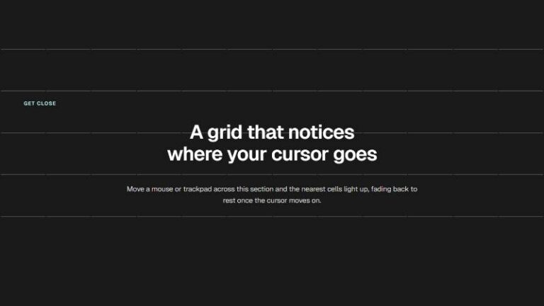 Proximity Grid Glow preview