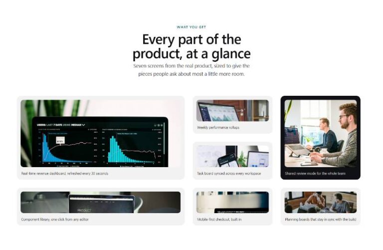 Feature Snapshot Grid preview