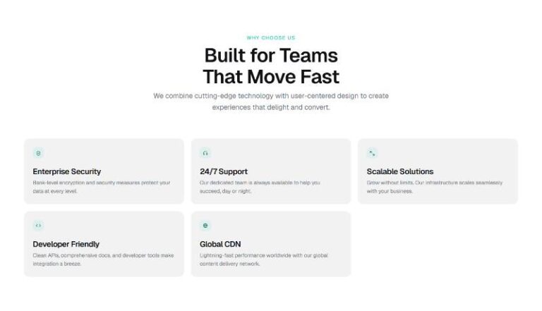 Icon Features List preview