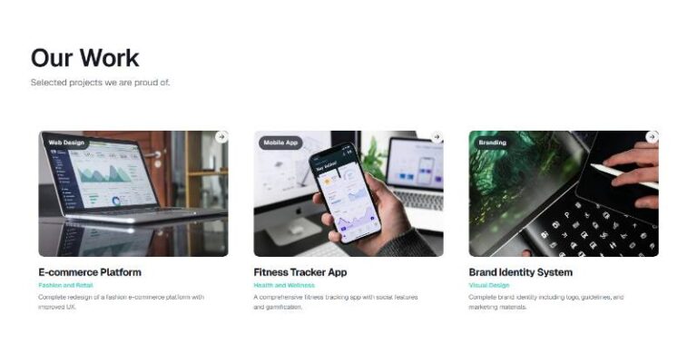Portfolio Cards preview
