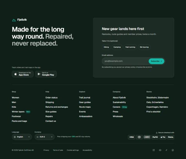 Atlas Mega Footer preview