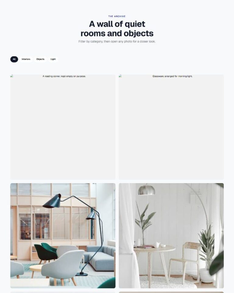 Filtered Gallery Wall preview