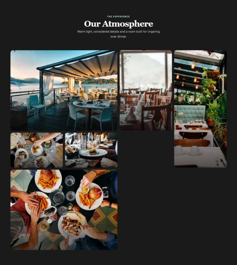 Restaurant Atmosphere Gallery preview