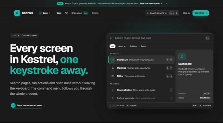 Command Bar Header preview