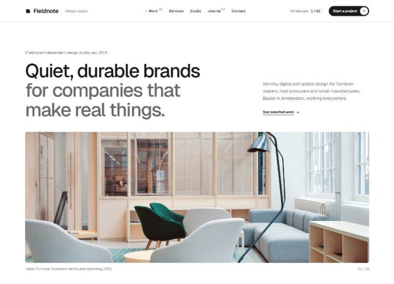 Minimal Header preview