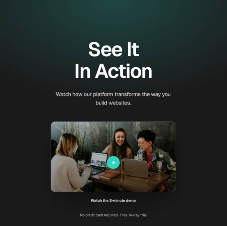 Hero with Video Modal preview