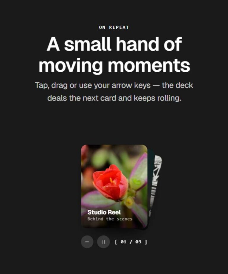 Fanned Video Deck preview