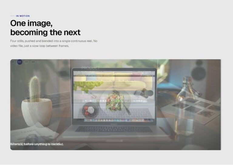 Blended Image Sequence Reel preview