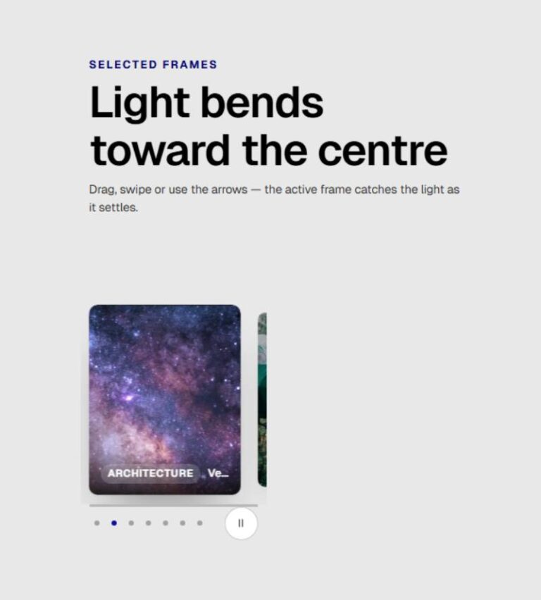 Curved Glint Carousel preview