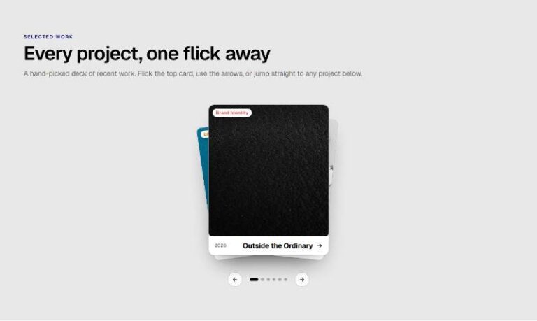 Playful Rotation Card Stack preview
