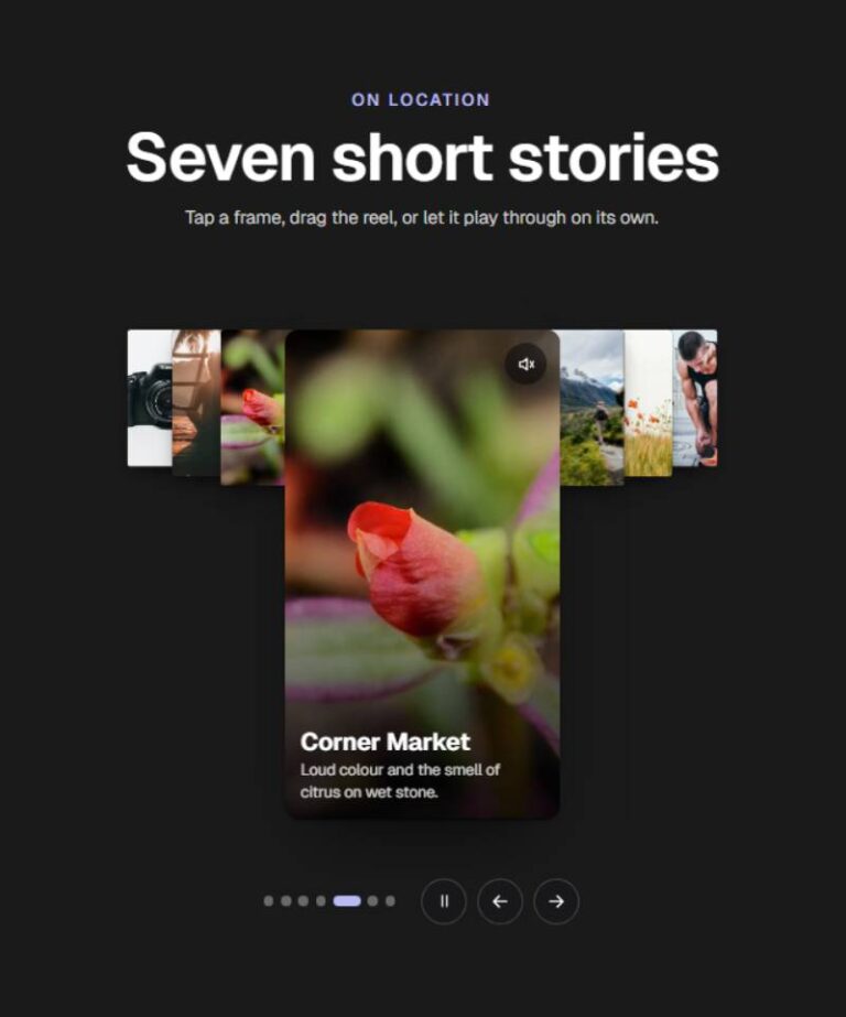 Story Reel Carousel preview