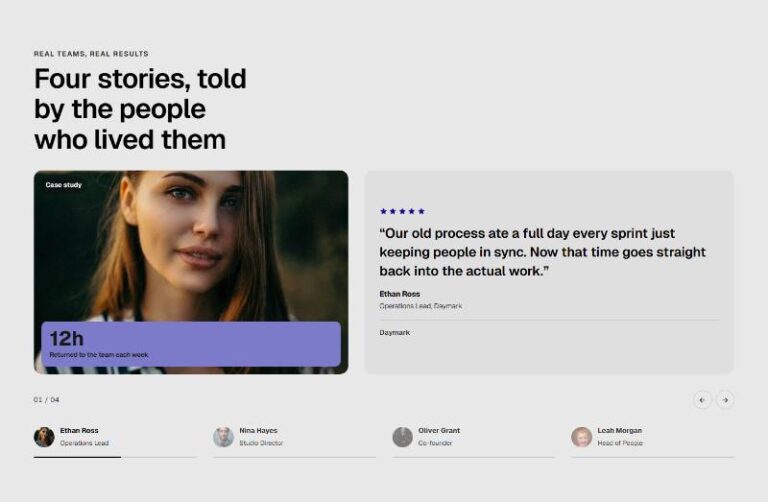 Client Story Spotlight preview