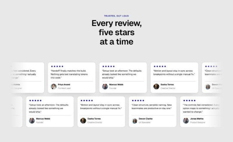 Rated Reviews Marquee Wall preview