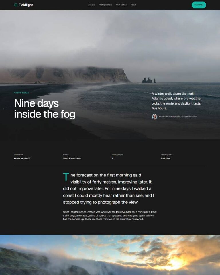 Photo Essay Post preview