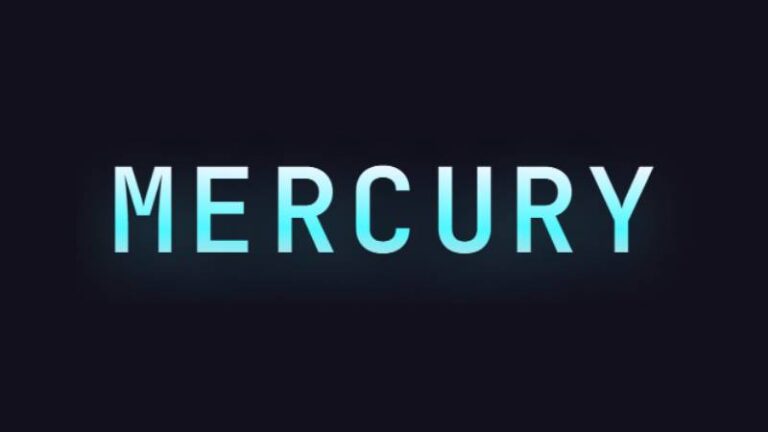 Mercury - Gooey Liquid Metal Text preview