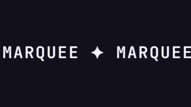 Tickertape - Infinite Marquee Text preview