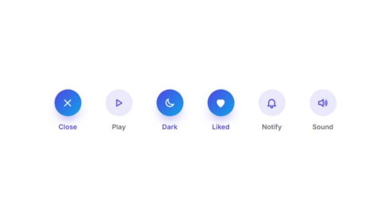 Morphing Icon Toggles preview