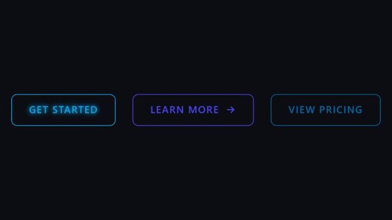 Neon Flicker Button preview