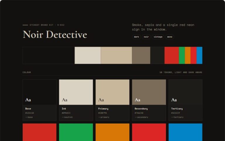 Noir Detective preview