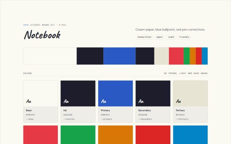 Notebook preview